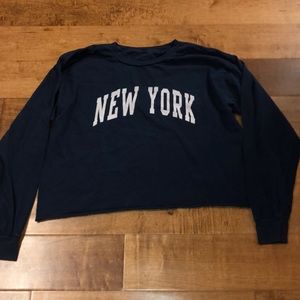 Brandy melville New York long sleeve tee